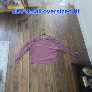 Women's Purple Sweater